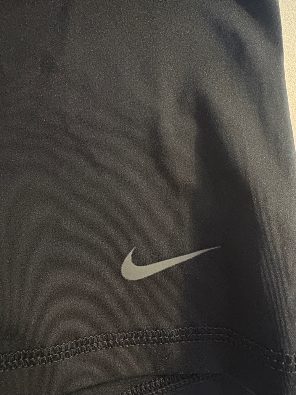 Nike Women's Black Pro Compression Shorts - Picture 4 of 5